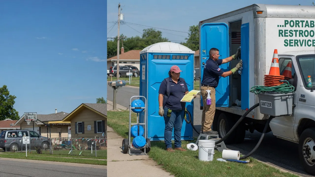 Portable Toilet Rental in New Point, IN near me